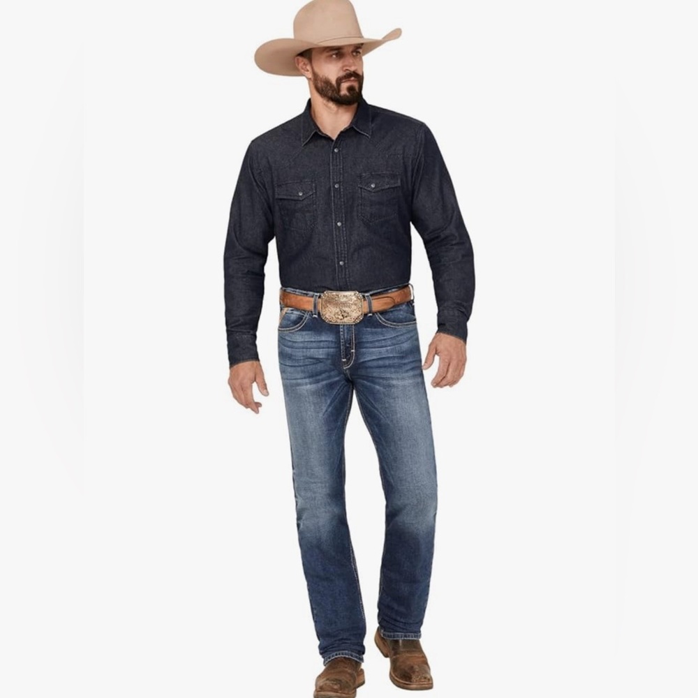ARIAT Mens M8 Modern Kelton Slim Leg Jean
